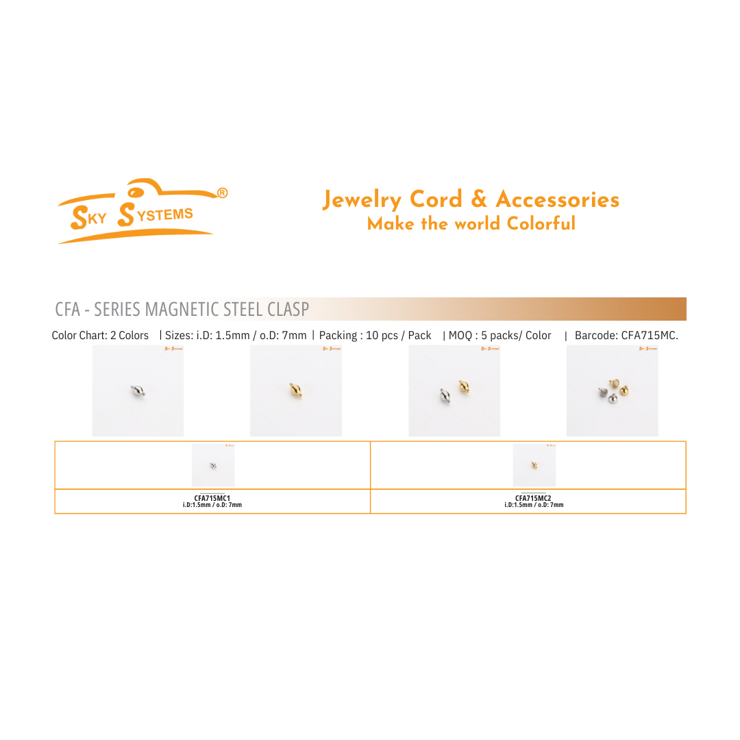 CFA - Magnetic Stainless Steel Clasp