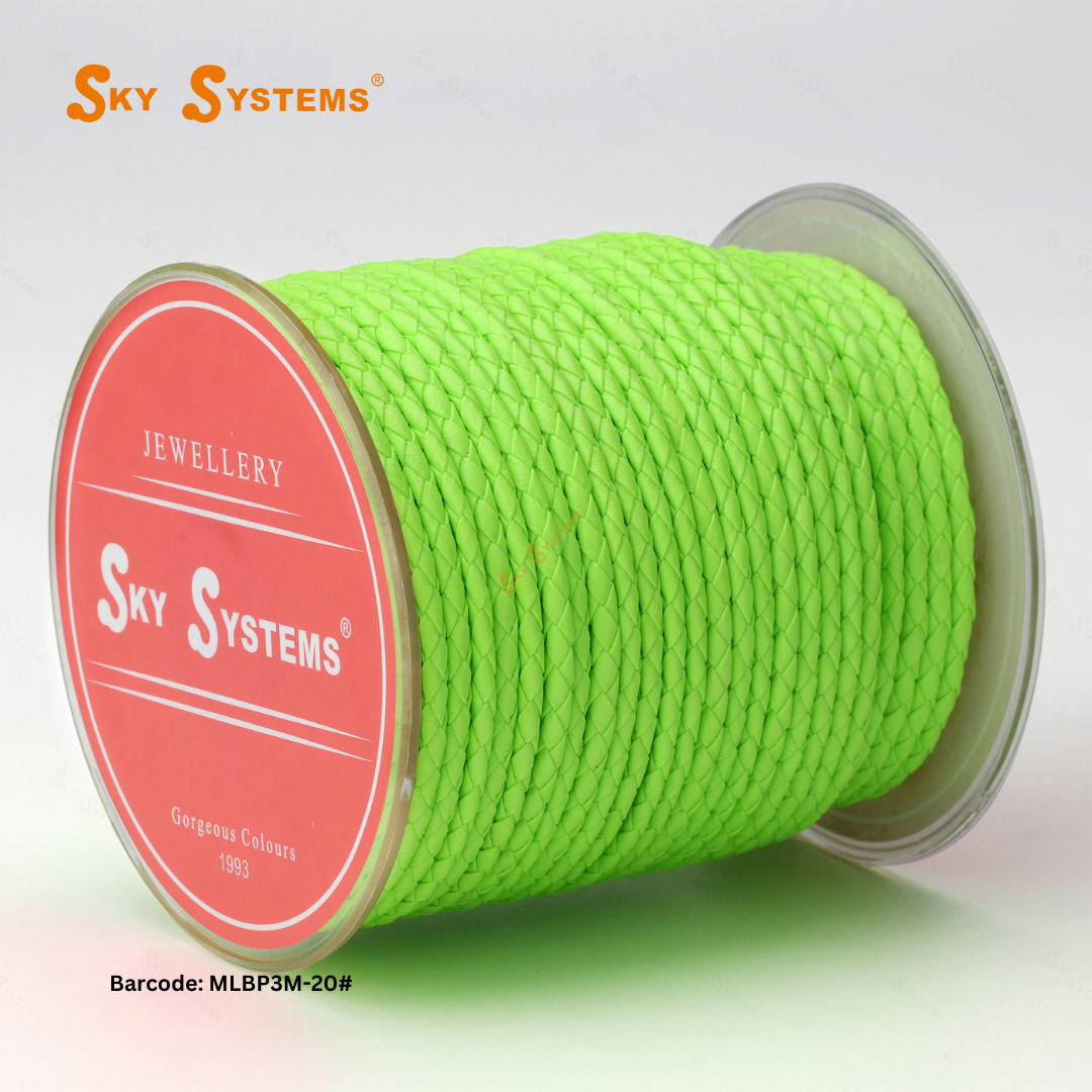 Braided Leather Round Premium