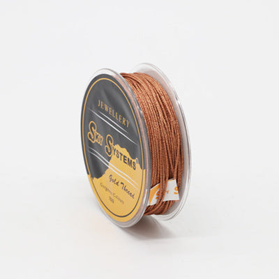 EQB - Gold and Silver Cord 0.85MM - 10 Mt/ Roll