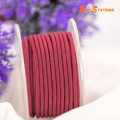 Milan 221, braided rope  - 38 Colors 3.0 MM - 15 Mt/ Roll