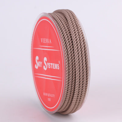 Milan 226, braided rope   - 38 Colors 3.0 MM - 5 Mt/ Roll