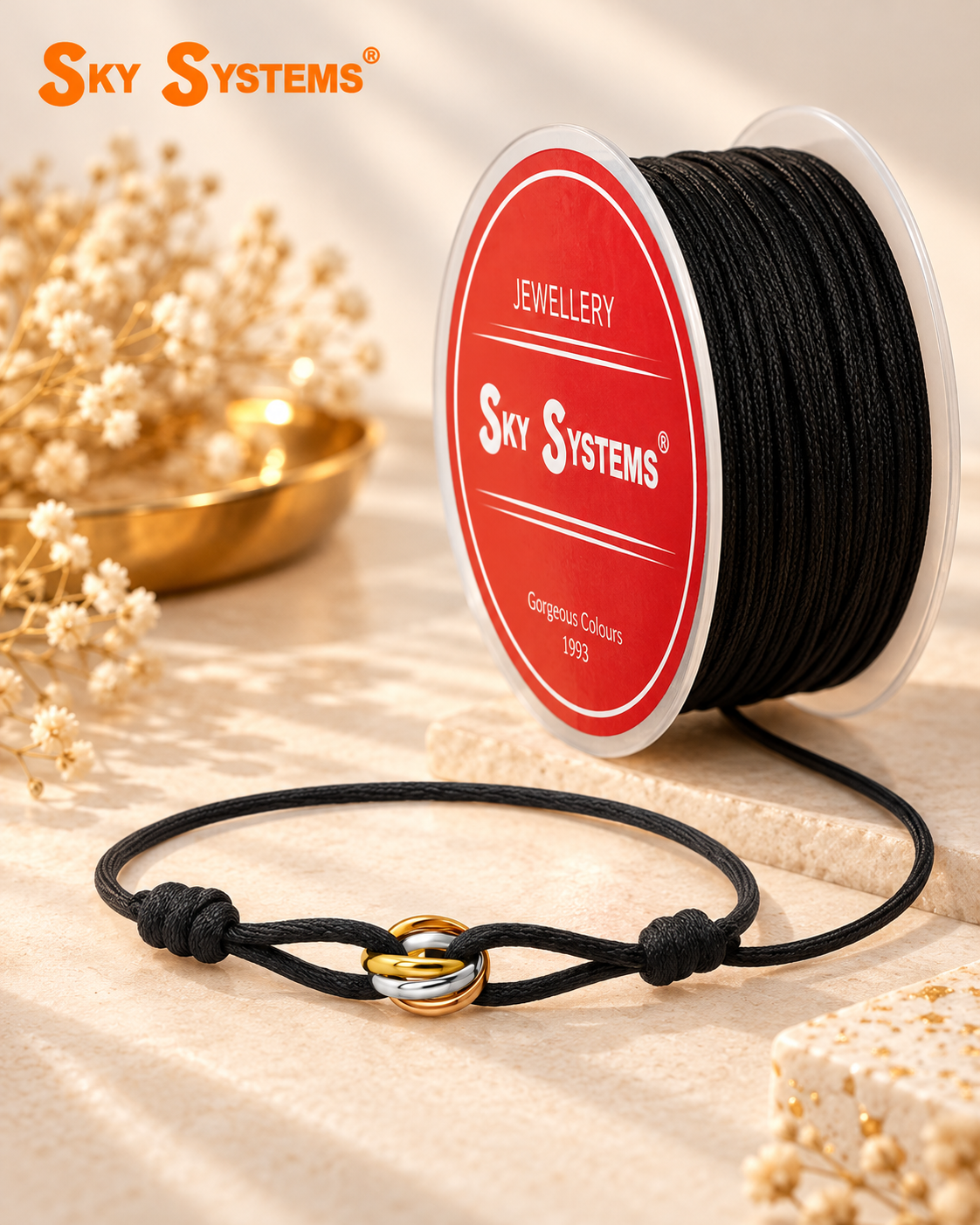 Coming Soon: SKY RCMST, the cord behind the iconic three-ring bracelet