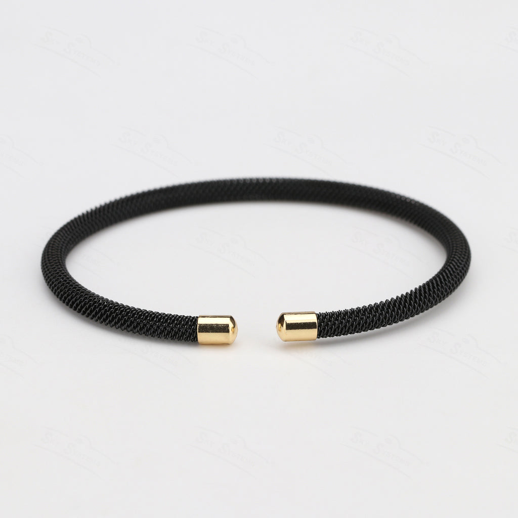 Bracelet maille acier inoxydable