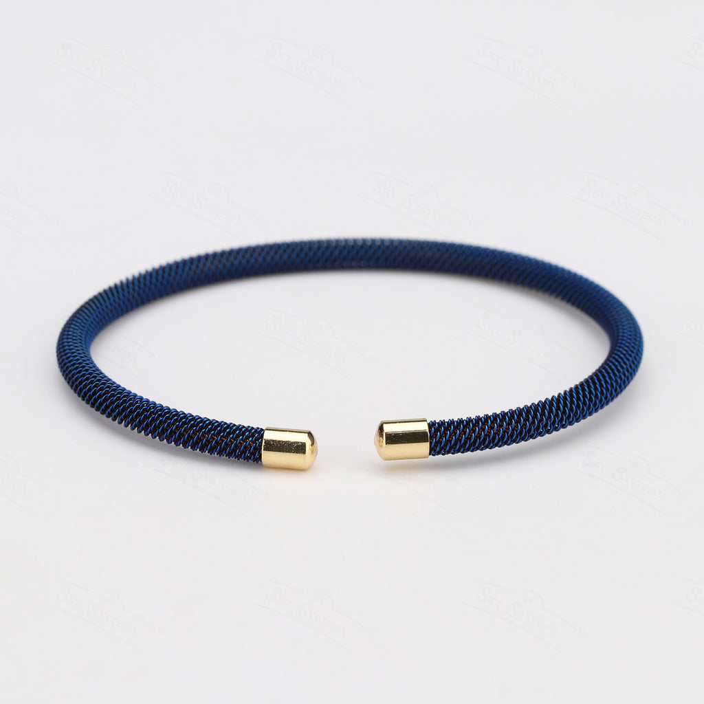 Bracelet maille acier inoxydable