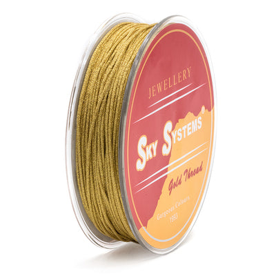 SKY Systems AEQB | Gold & Silver Cord | 0.85mm | 20mt Roll