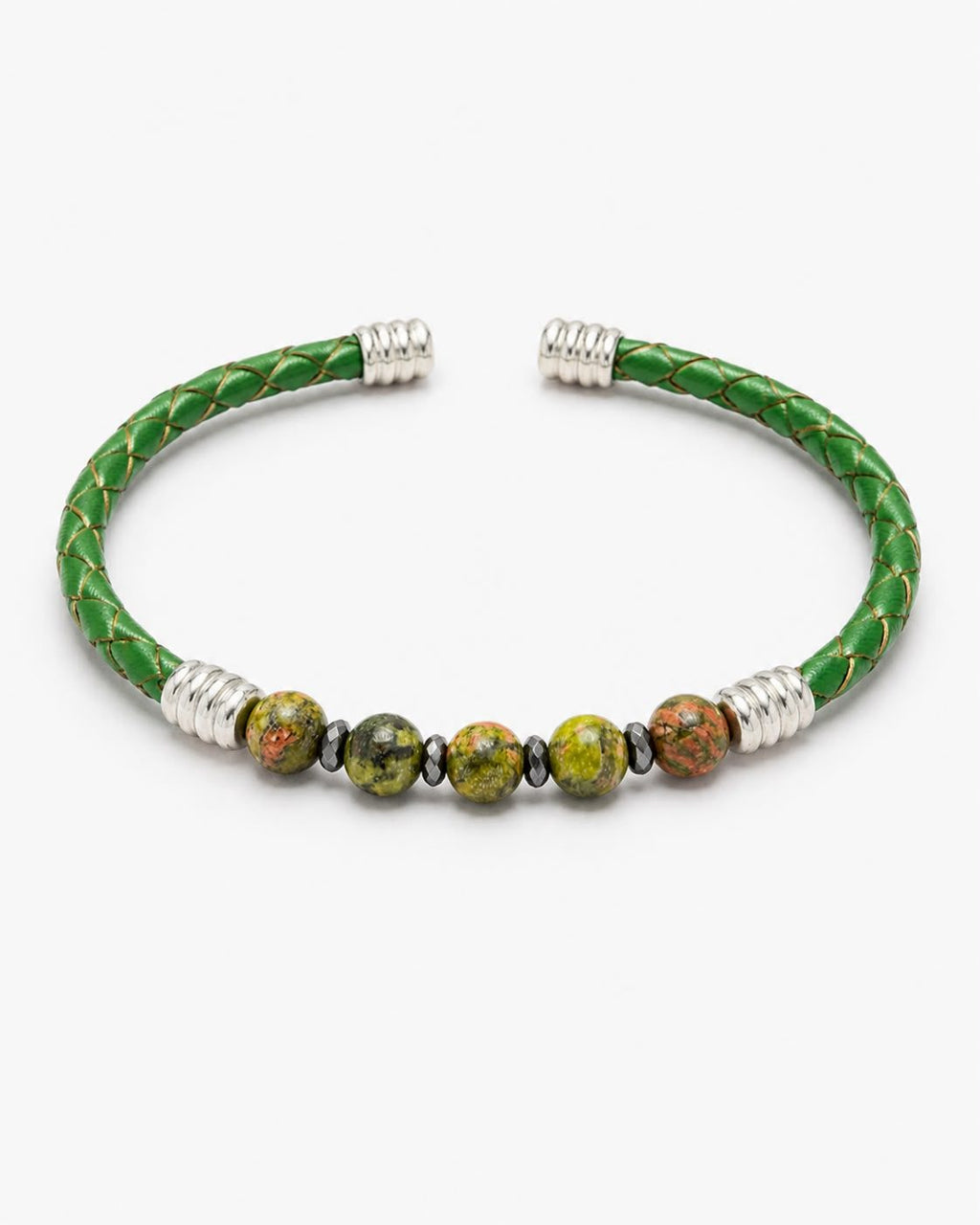 Natural Stone Leather Bracelet — design NT920 | Sky Systems Vienna