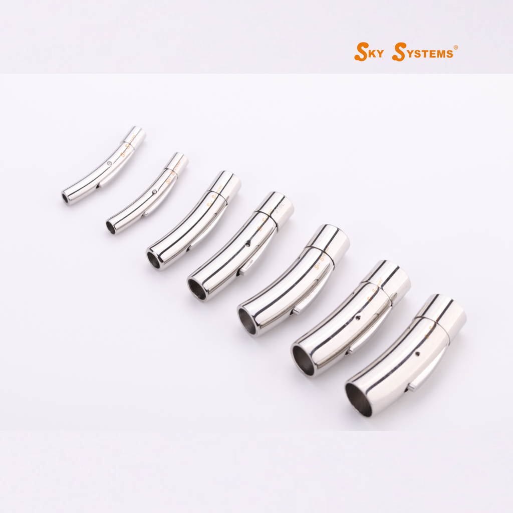 SKY Systems CNCC | Push Clasp | Stainless Steel | Rose Colour | 3MM