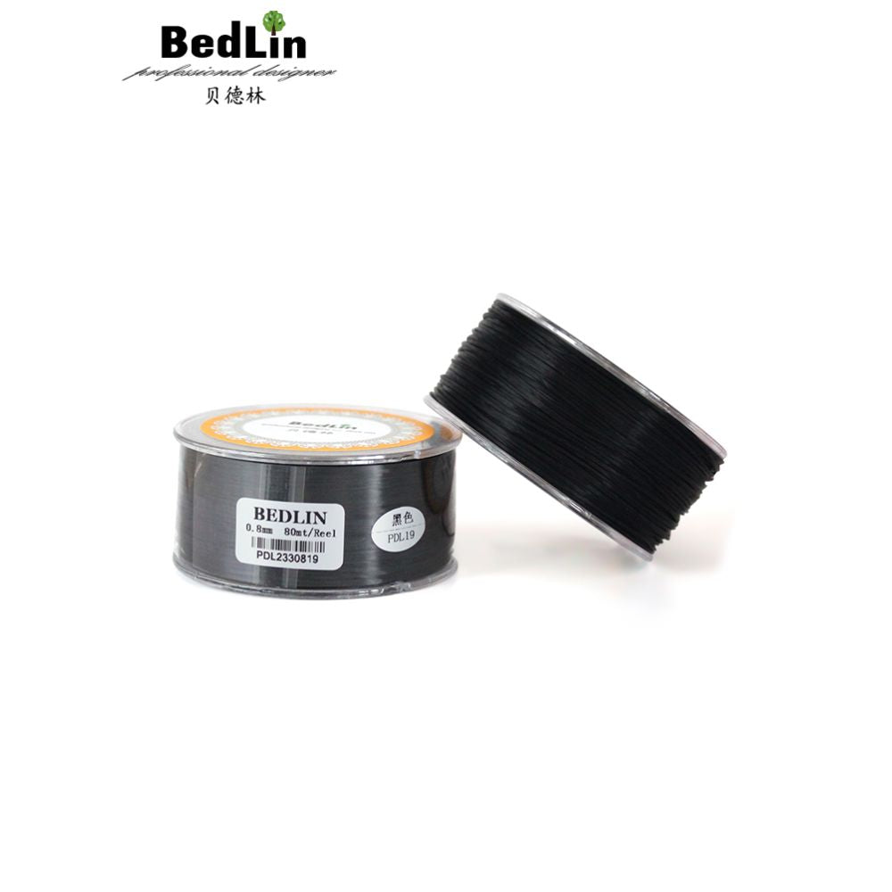 Bedlin Flat Elastic Thread Hand string Rope Pearl Agate Bead Rope Elastic Thread Thread Small Bead Thread image 4