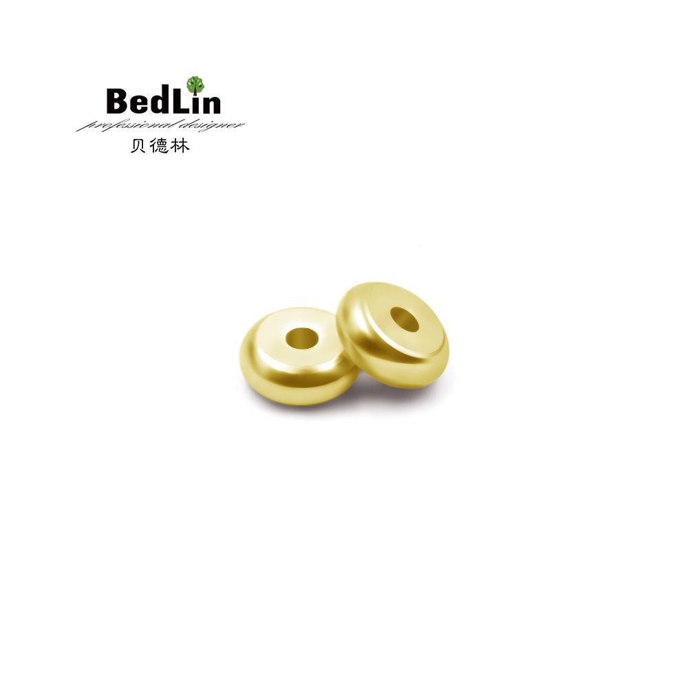 Bedlin DIY Accessories Bracelet Necklace Buddha Bead Bead Bead Spacer Bead Spacer Accessories Non Embroidered Steel Material image 3