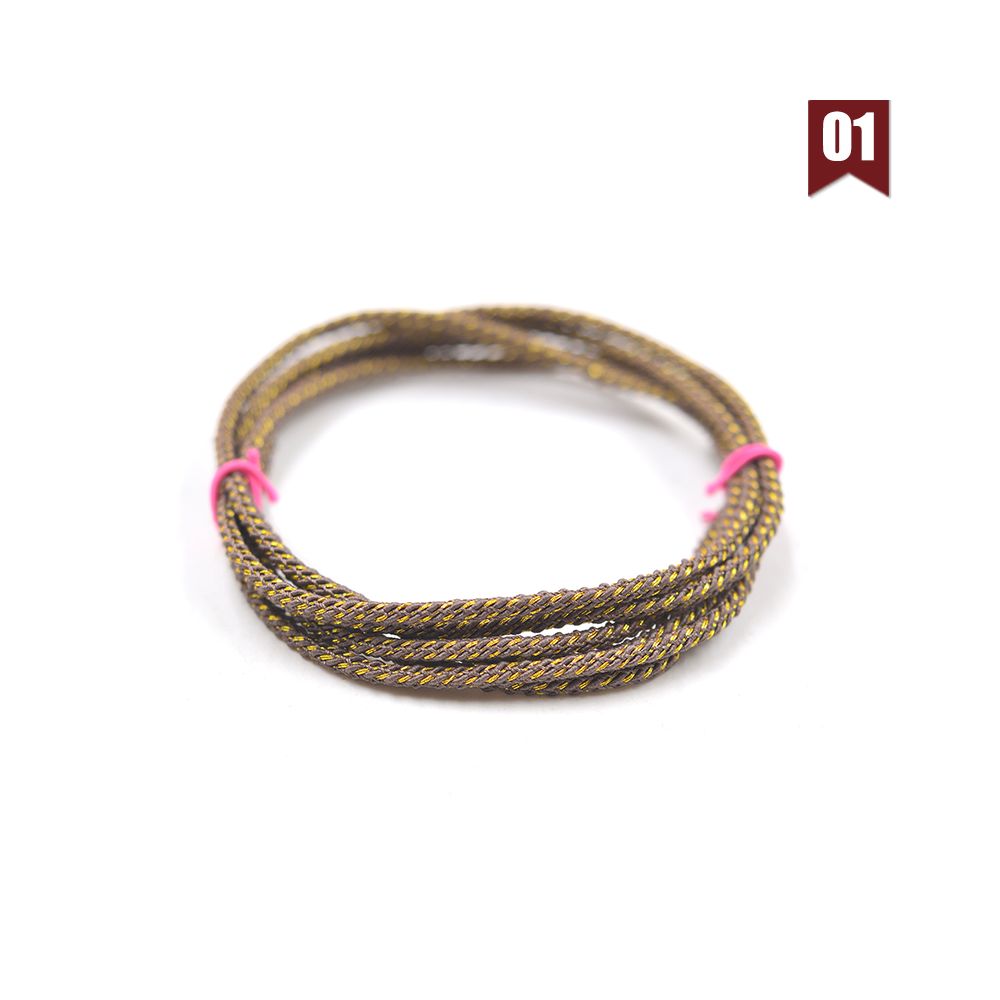 BedLin | Braide Gold Wire Cord 2.0mm - 1mt Pack