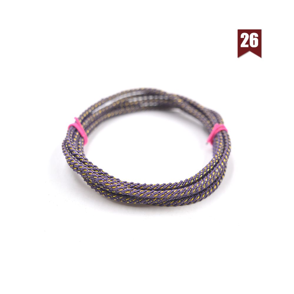 BedLin | Braide Gold Wire Cord 2.0mm - 1mt Pack