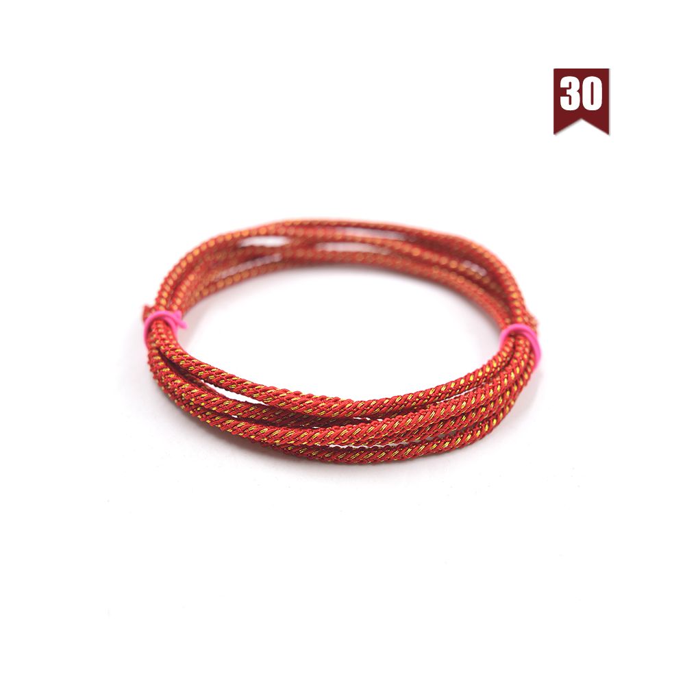 BedLin | Braide Gold Wire Cord 2.0mm - 1mt Pack