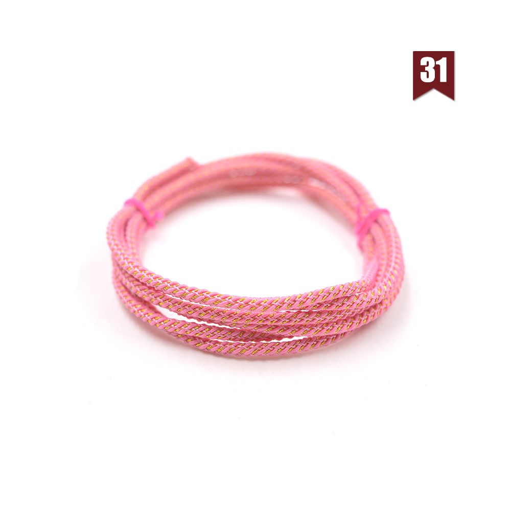 BedLin | Braide Gold Wire Cord 2.0mm - 1mt Pack