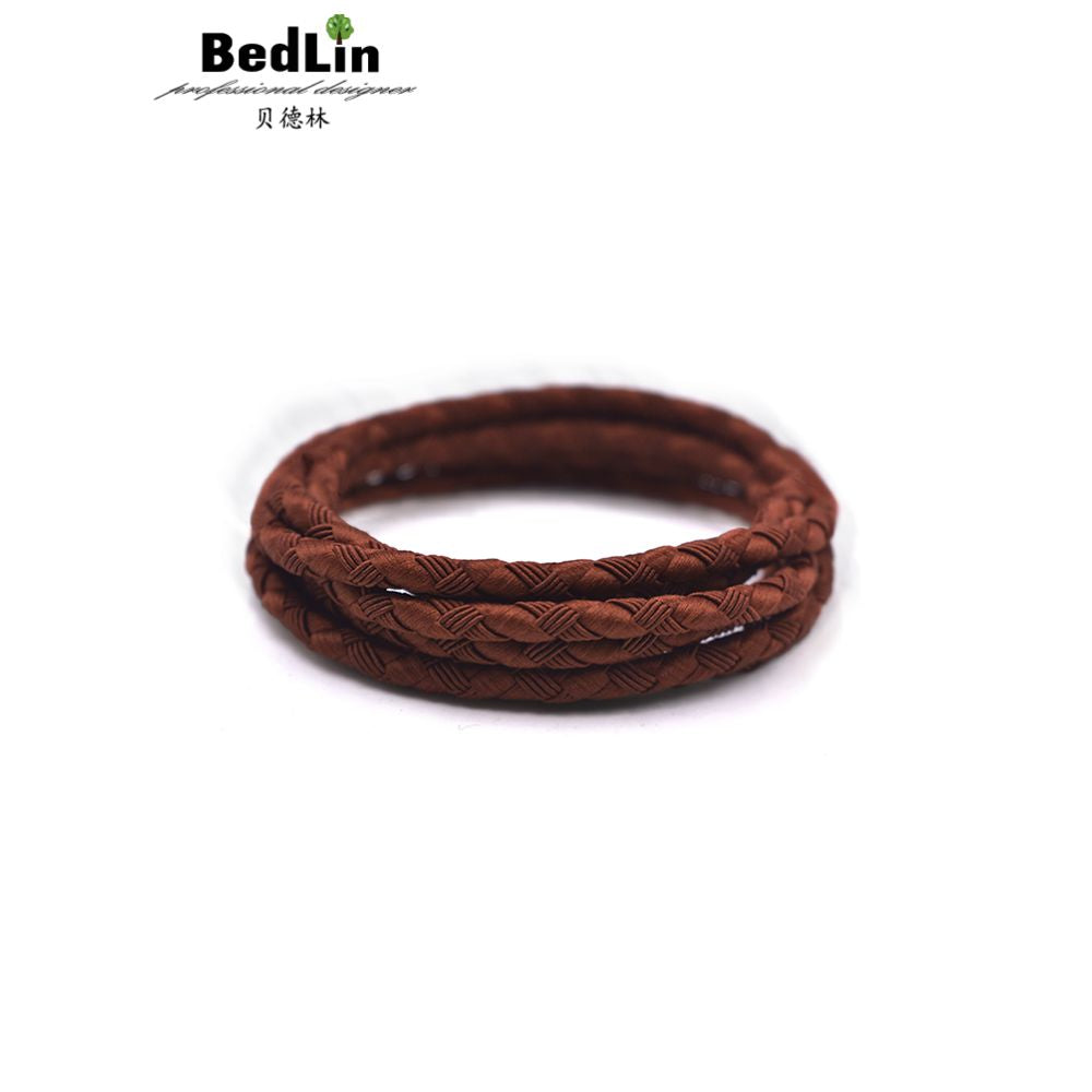 Bedlin 4mm Milan woven thread DIY jewelry necklace rope bracelet handle amber pendant DIY handmade material image 3