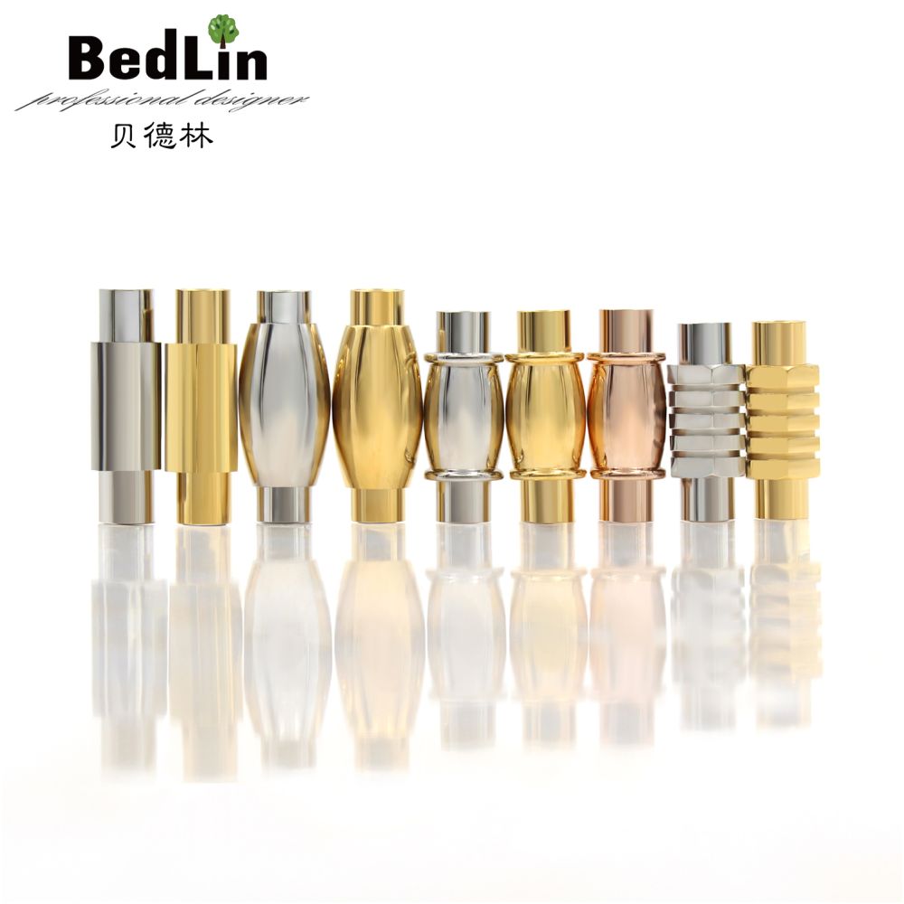 Beidelin 316 titanium steel non embroidered steel magnet buckle leather rope bracelet necklace chain buckle lobster buckle accessory buckle image 0