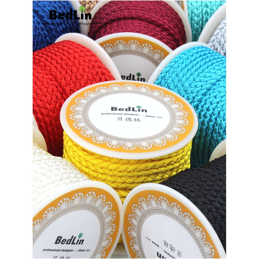 Bedlin 3mmdiy Jewelry Wire Dragon Rope Scale Pattern Pineapple Yingluo High end Handhold Pendant Hanging Rope Weaving Rope image 3