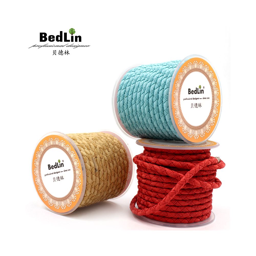 Bedeline 4mm Milanese braided thread jewelry necklace rope bracelet hand held piece amber pendant hanging rope handmade hand rope image 0