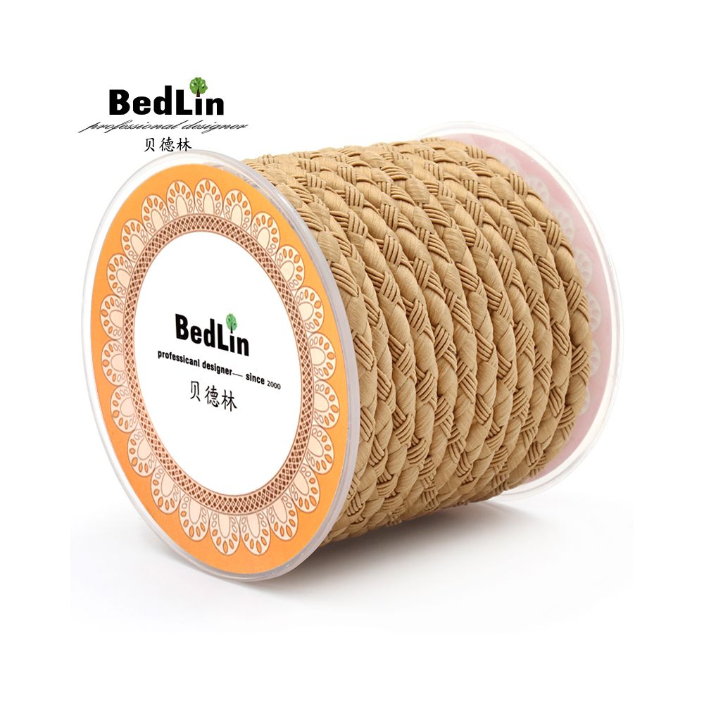 Bedeline 4mm Milanese braided thread jewelry necklace rope bracelet hand held piece amber pendant hanging rope handmade hand rope image 2