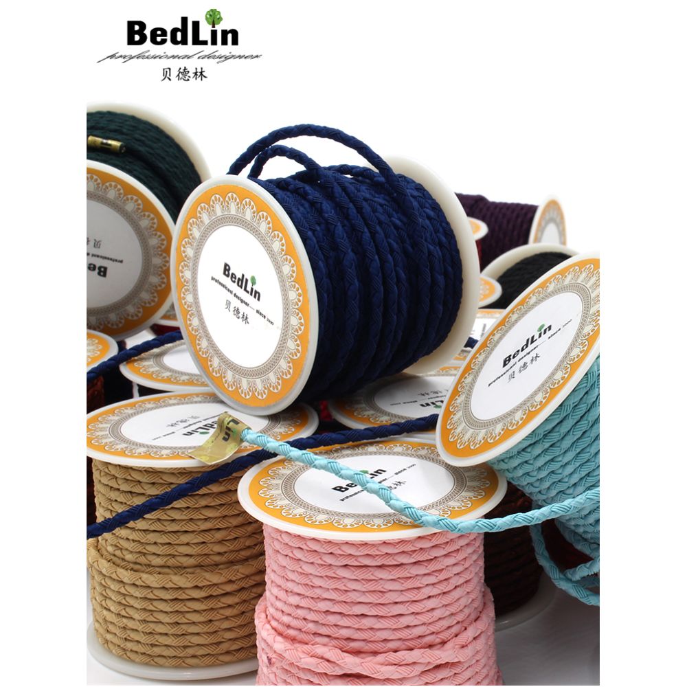 Bedlin 3mm Milan woven thread jewelry necklace rope bracelet handle piece amber pendant handmade bracelet woven rope image 1