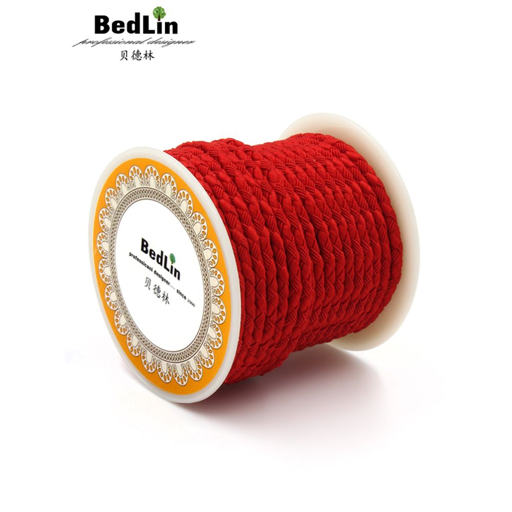 Bedlin 3mm Milan woven thread jewelry necklace rope bracelet handle piece amber pendant handmade bracelet woven rope image 3