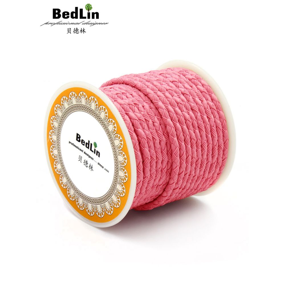 Bedlin 3mm Milan woven thread jewelry necklace rope bracelet handle piece amber pendant handmade bracelet woven rope image 4