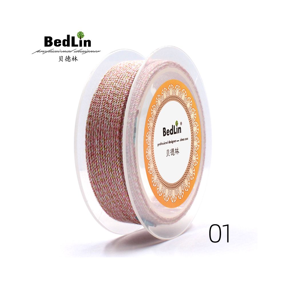 BedLin | Rubbed Cotton Art Rope – Gold Series 1.0mm