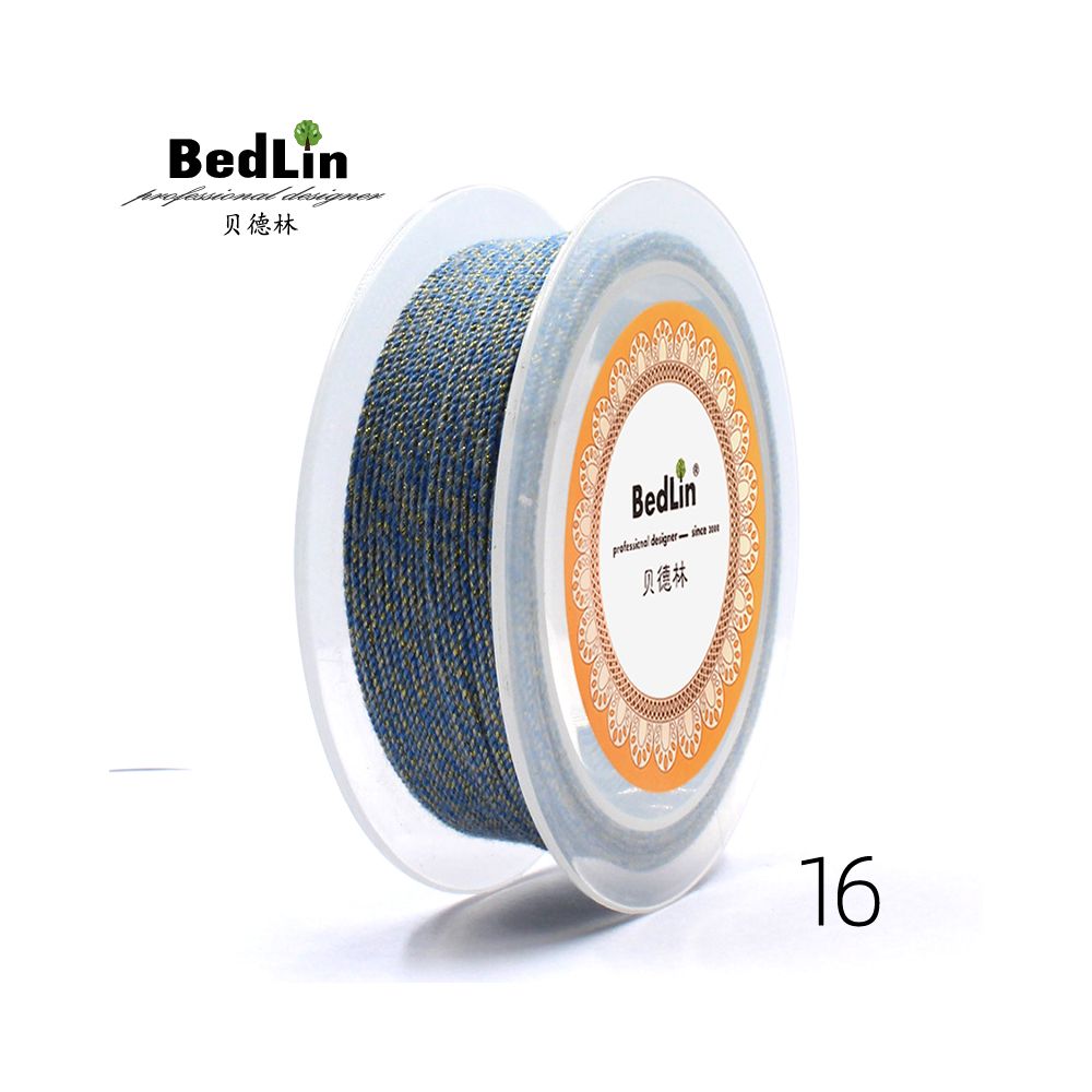 BedLin | Rubbed Cotton Art Rope – Gold Series 1.0mm