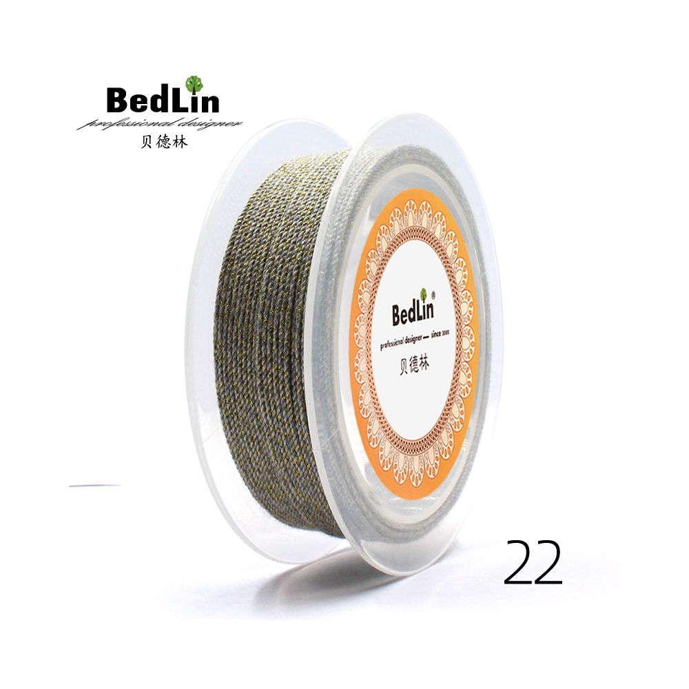 BedLin | Rubbed Cotton Art Rope – Gold Series 1.0mm