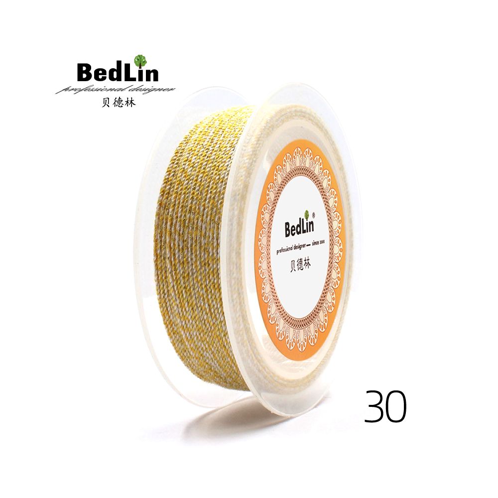 BedLin | Rubbed Cotton Art Rope – Gold Series 1.0mm