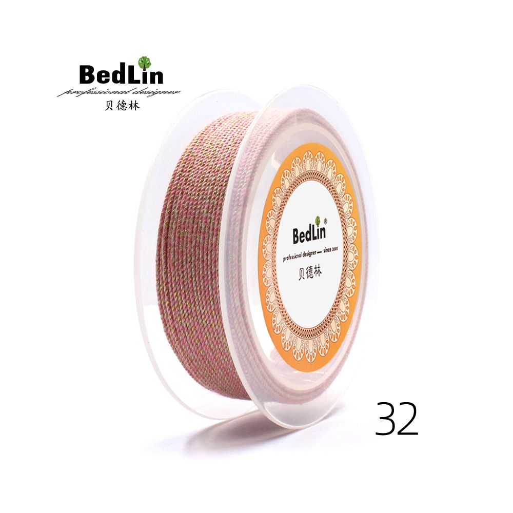 BedLin | Rubbed Cotton Art Rope – Gold Series 1.0mm