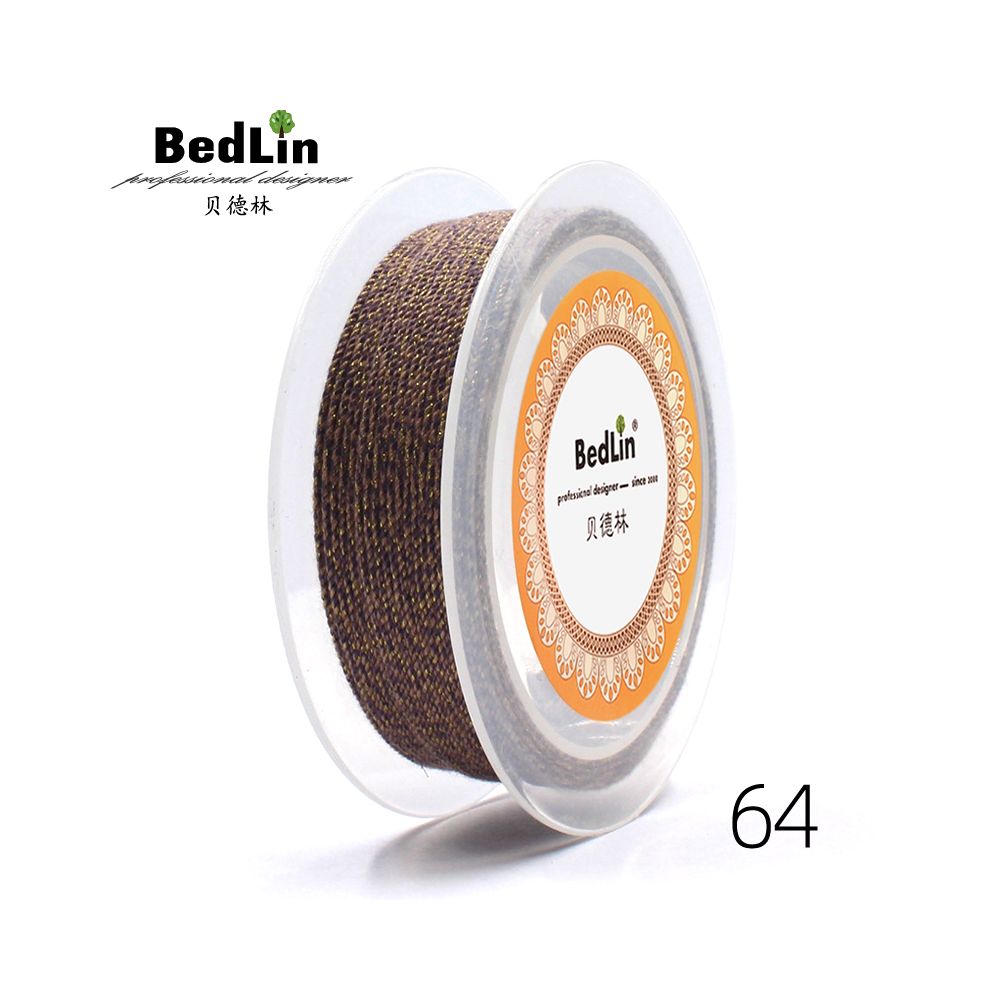 BedLin | Rubbed Cotton Art Rope – Gold Series 0.8mm