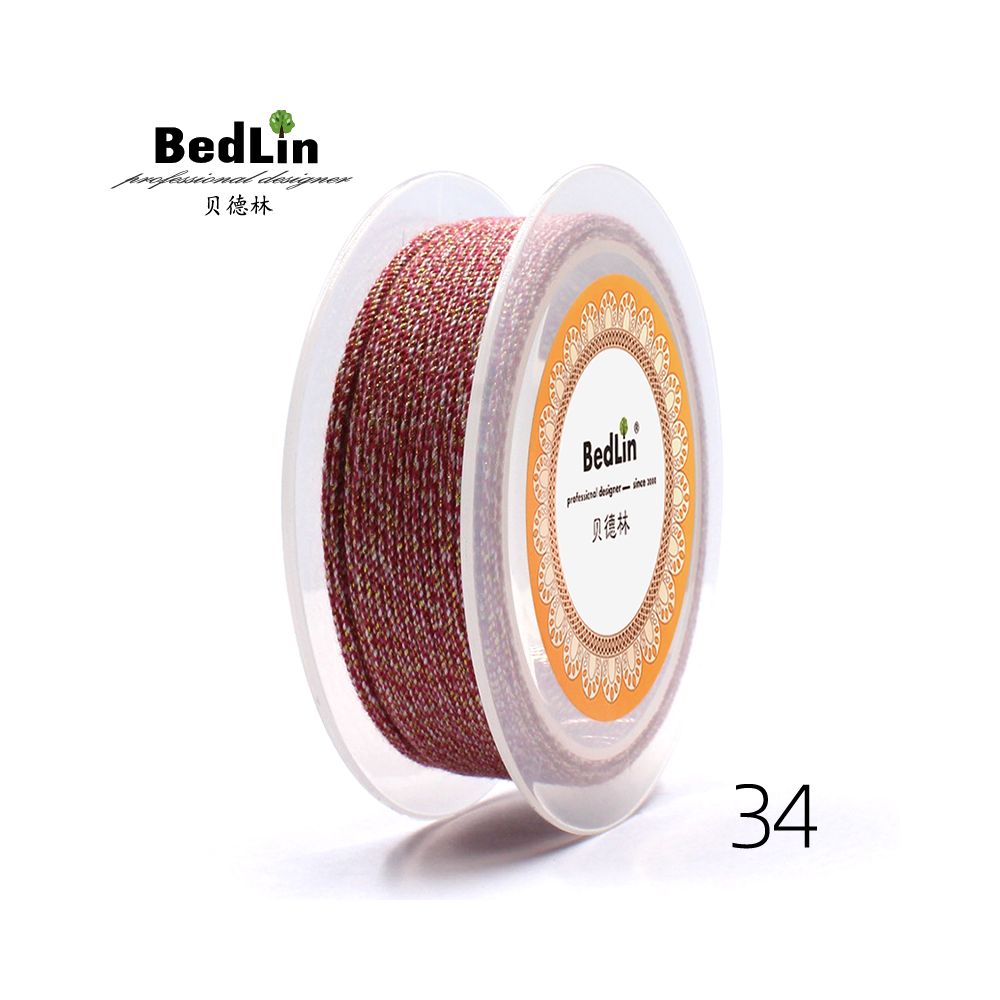 BedLin | Rubbed Cotton Art Rope – Gold Series 1.0mm