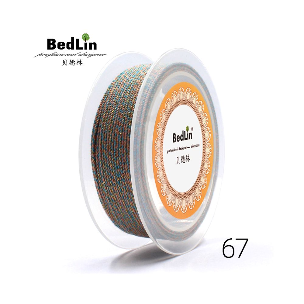 BedLin | Rubbed Cotton Art Rope – Gold Series 0.8mm