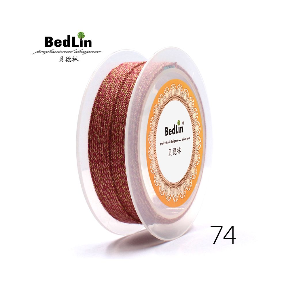 BedLin | Rubbed Cotton Art Rope – Gold Series 0.8mm