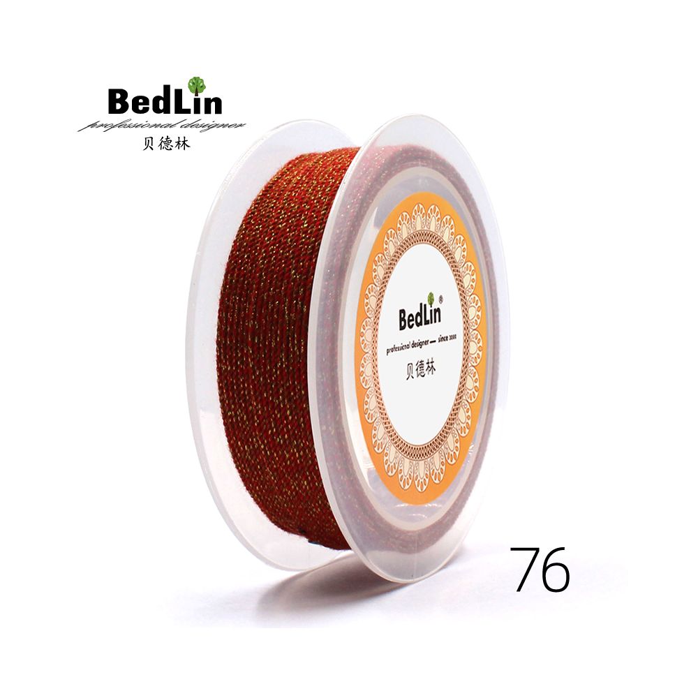 BedLin | Rubbed Cotton Art Rope – Gold Series 0.8mm