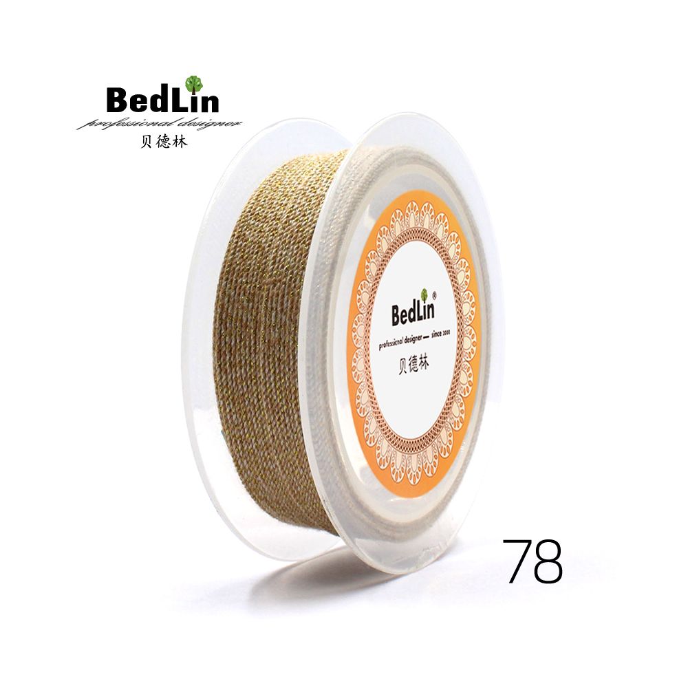 BedLin | Rubbed Cotton Art Rope – Gold Series 0.8mm