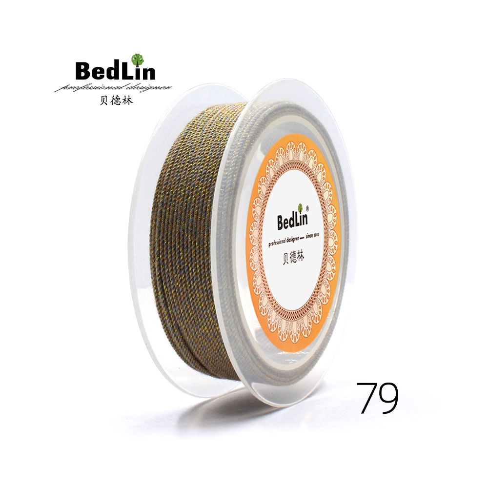 BedLin | Rubbed Cotton Art Rope – Gold Series 0.8mm