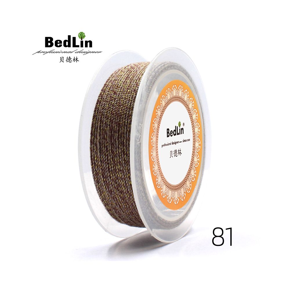 BedLin | Rubbed Cotton Art Rope – Gold Series 0.8mm