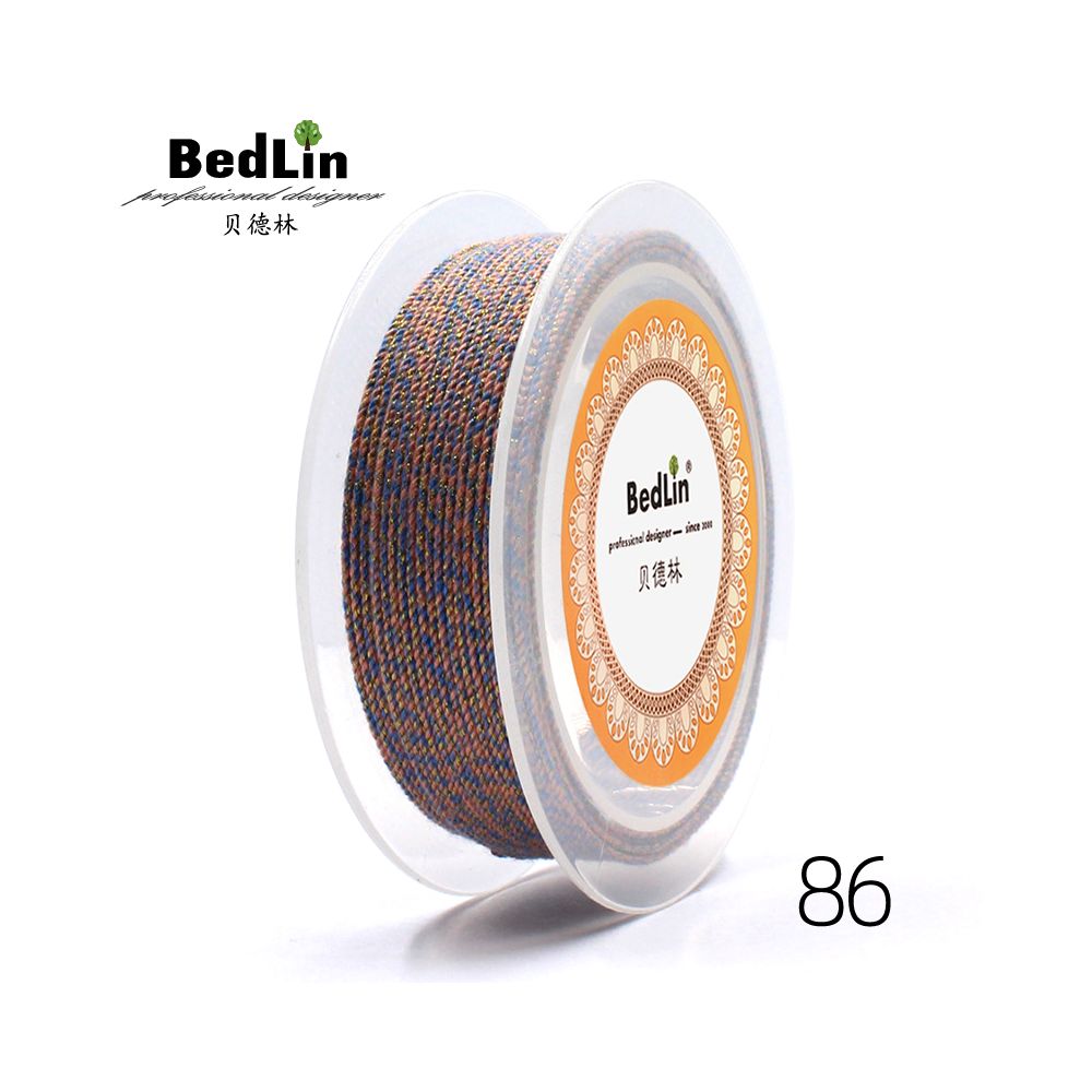 BedLin | Rubbed Cotton Art Rope – Gold Series 0.8mm