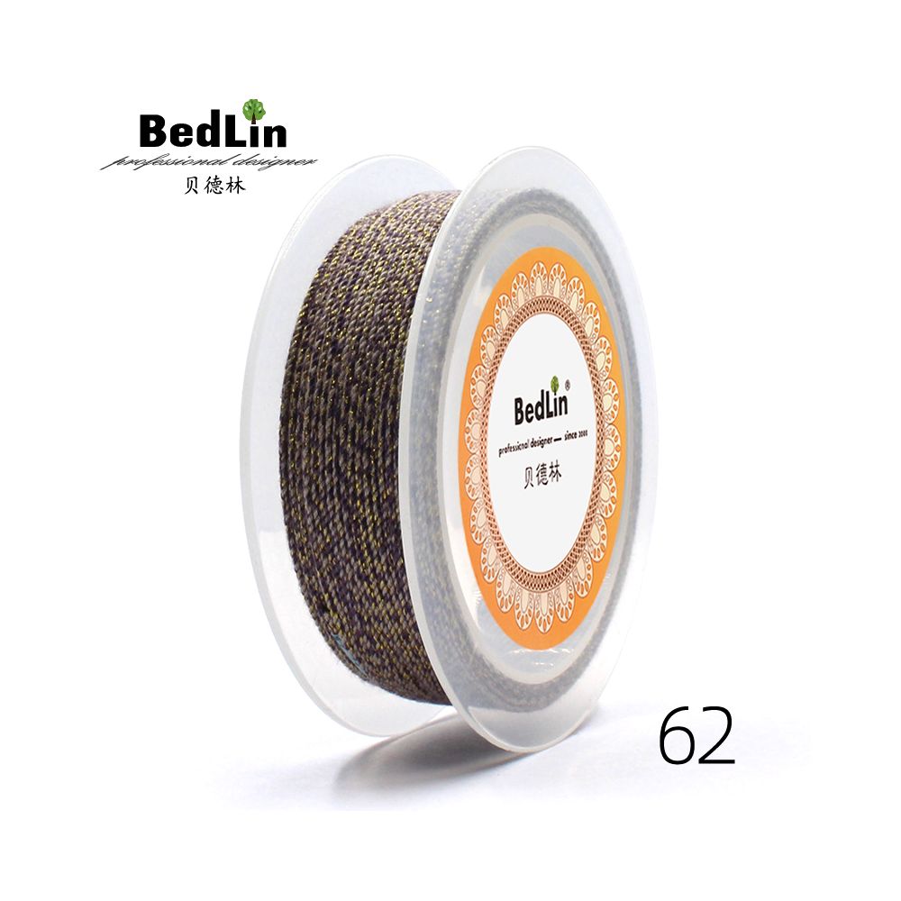 BedLin | Rubbed Cotton Art Rope – Gold Series 1.0mm