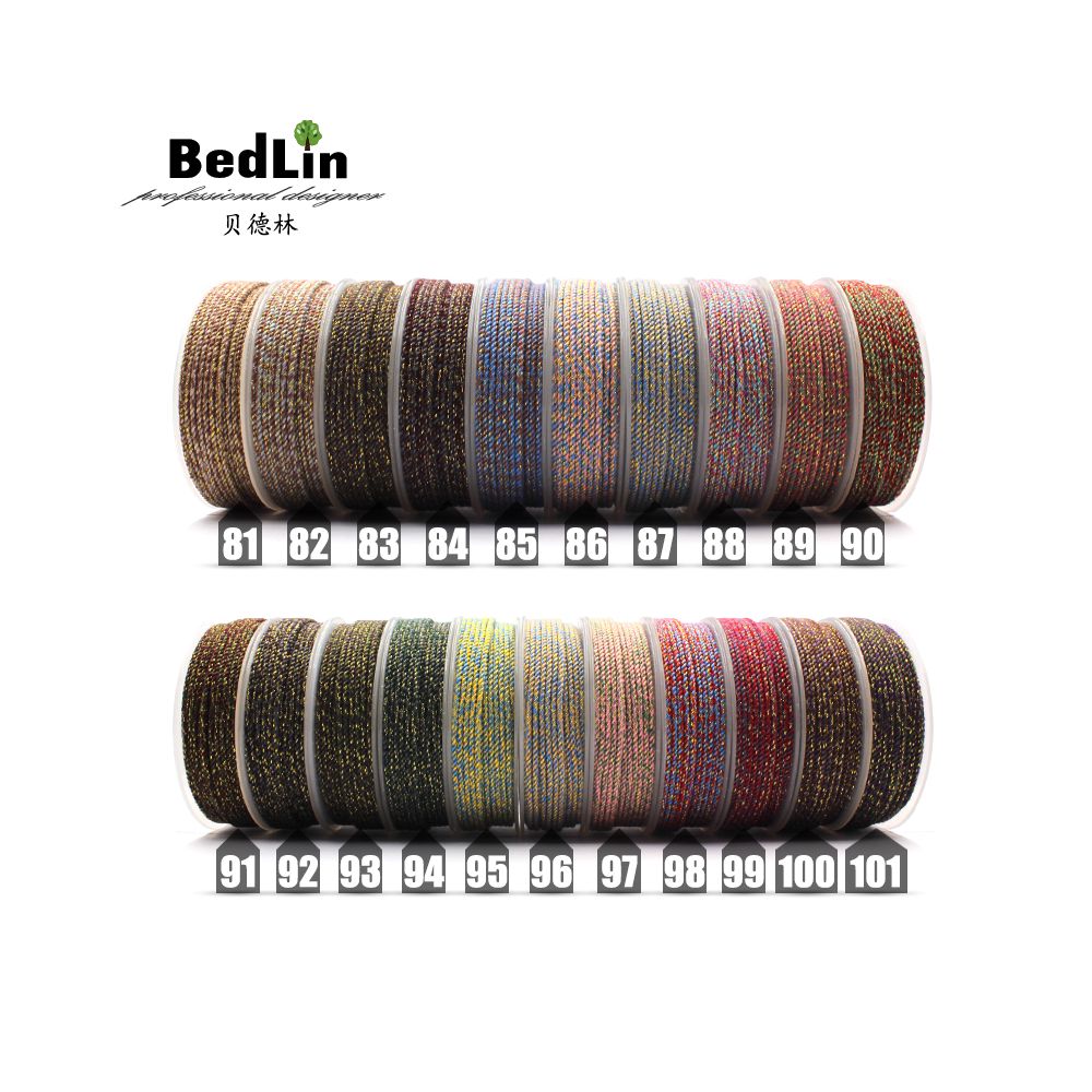 BedLin | Rubbed Cotton Art Rope – Gold Series 1.0mm
