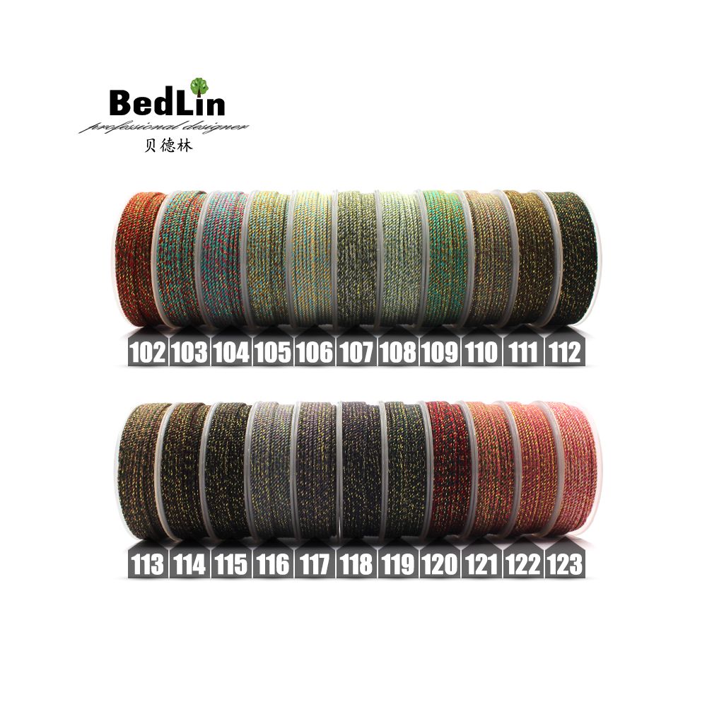 BedLin | Rubbed Cotton Art Rope – Gold Series 1.0mm