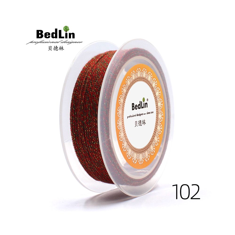 BedLin | Rubbed Cotton Art Rope – Gold Series 0.8mm