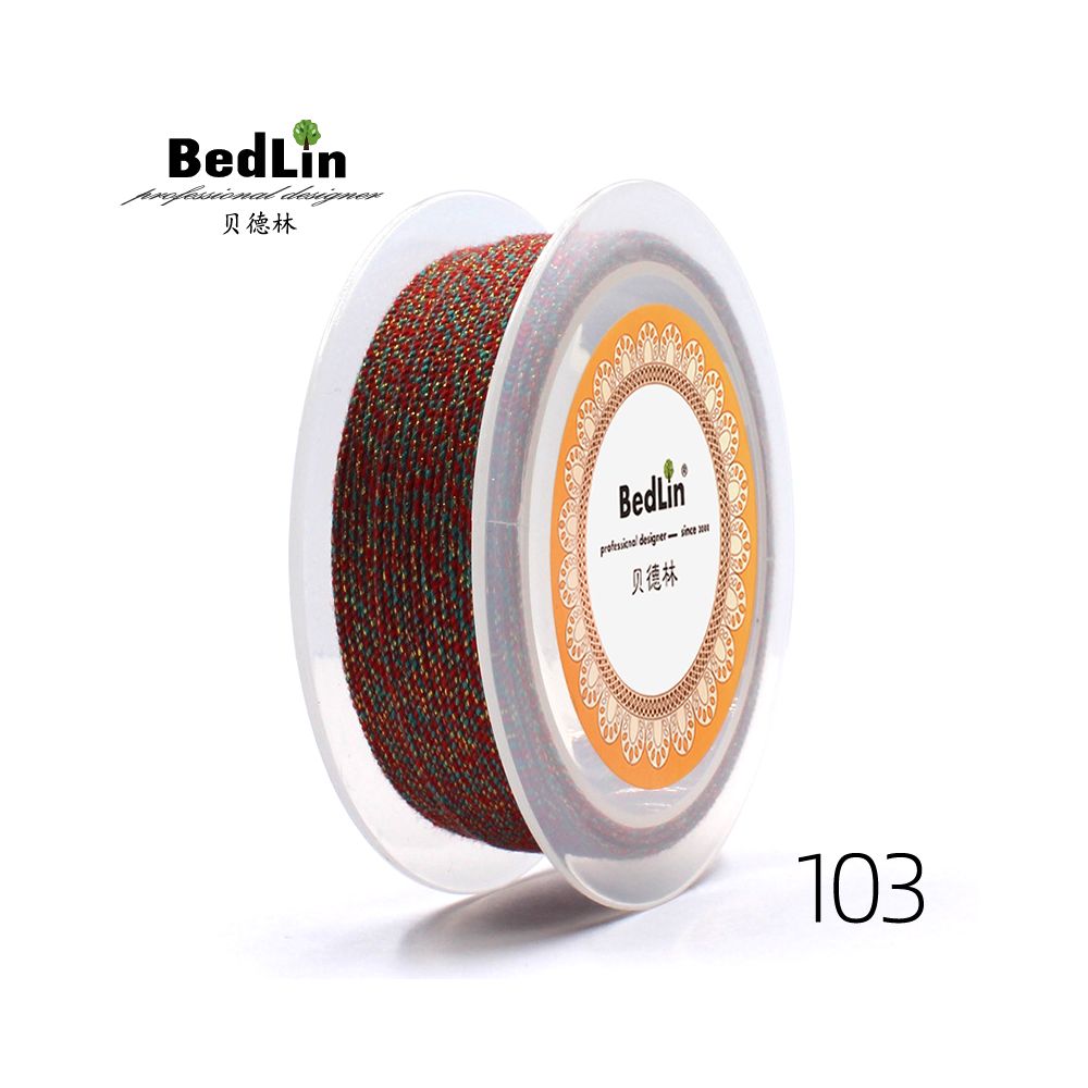 BedLin | Rubbed Cotton Art Rope – Gold Series 0.8mm