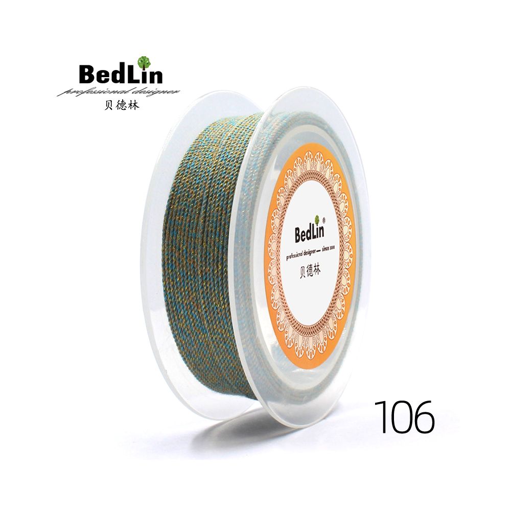 BedLin | Rubbed Cotton Art Rope – Gold Series 0.8mm