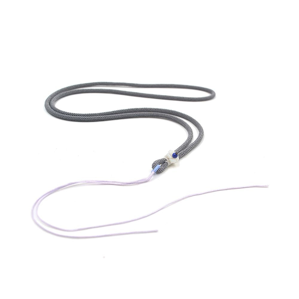 Bedlin pendant rope hand woven necklace rope jade pendant jade pendant gold and silver simple pendant rope image 4