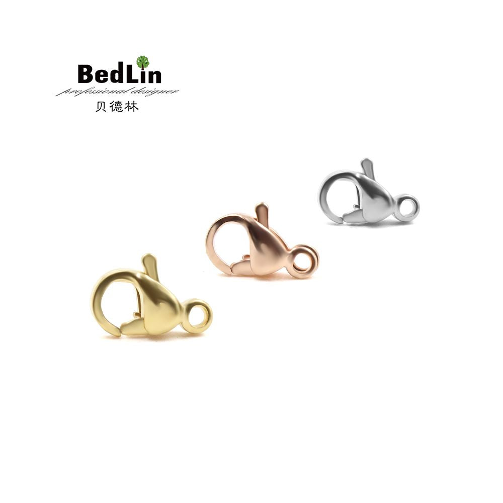 Bedlin handmade accessories accessories red rope heart shaped buckle lobster buckle necklace rope bracelet ankle chain connecting buckle image 2