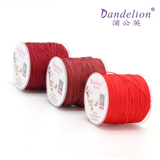 Dandelion Cord 0.9 MM - 6 Colors - 100Mt / Roll