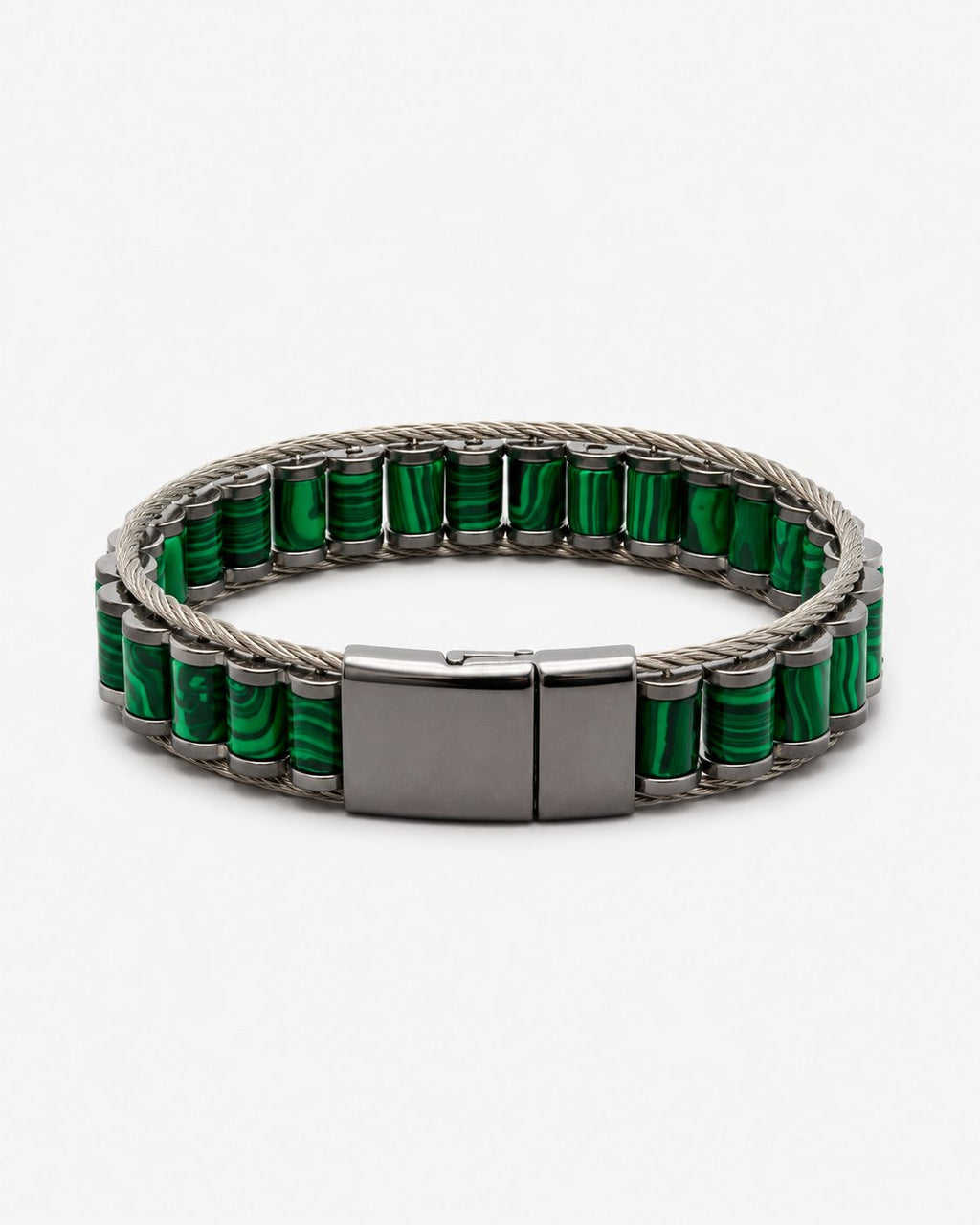 Natural Stone Tile Bracelet — design B05 | Sky Systems Vienna