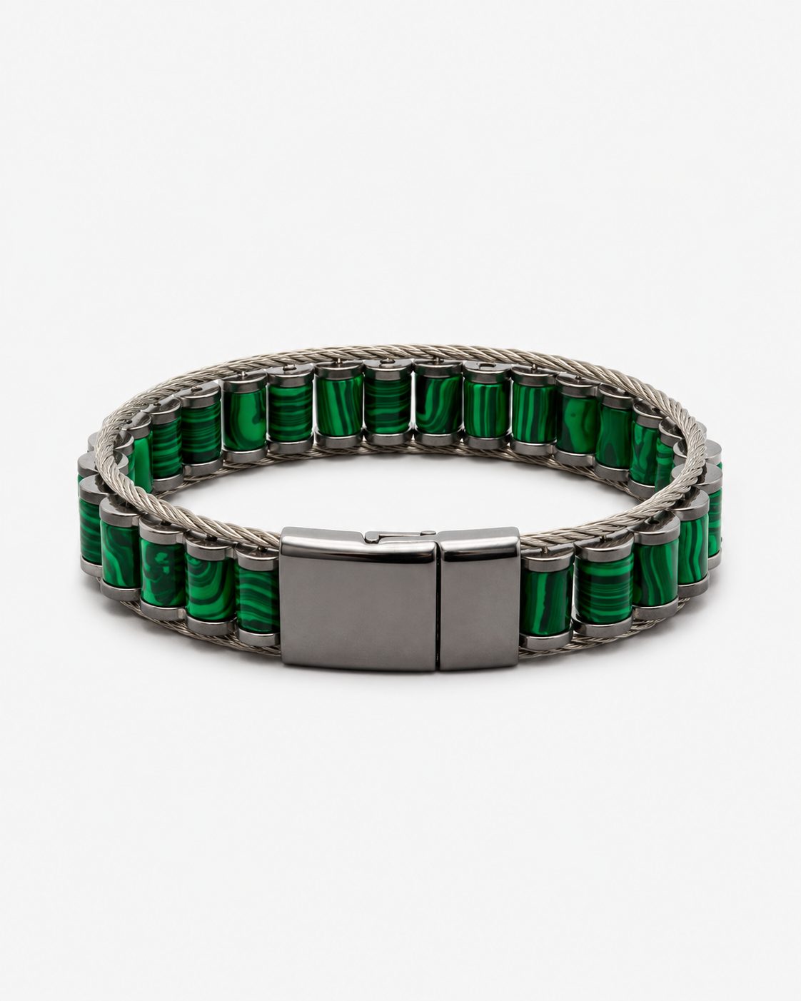 Natural Stone Tile Bracelet — design B05 | Sky Systems Vienna